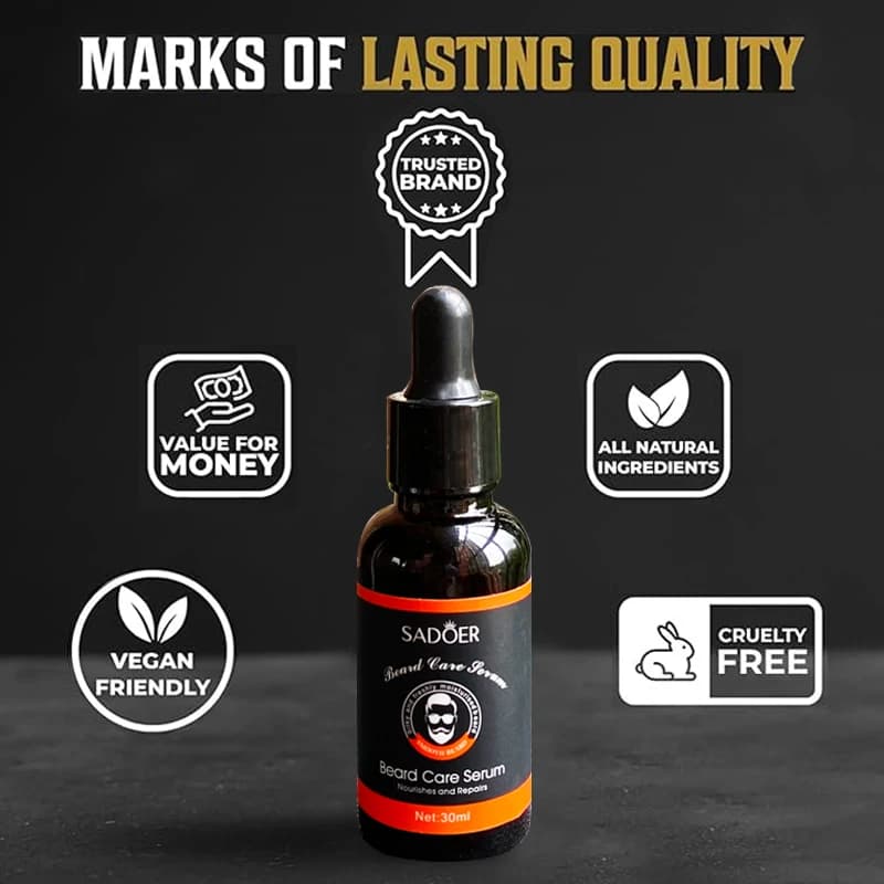 Ensemble d'huiles essentielles pour barbe pour hommes