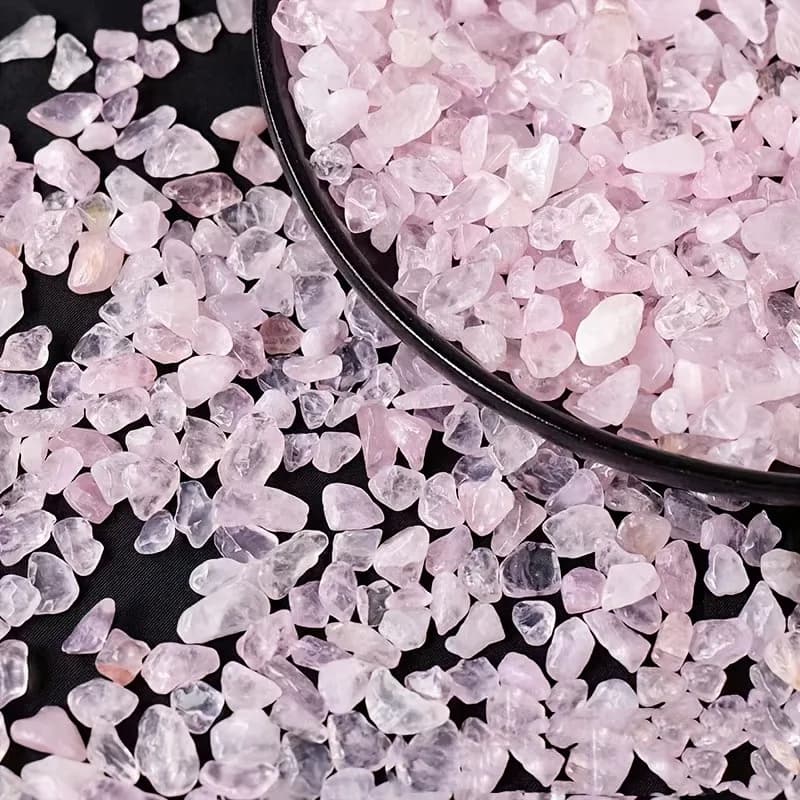 Gravier de cristal de Quartz Rose 3-12mm