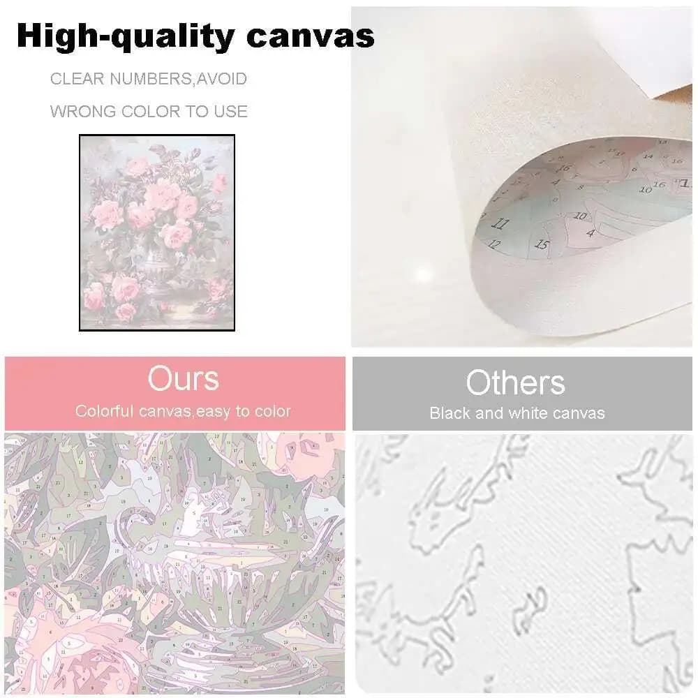 Peinture à l'huile par numéros pour adultes
