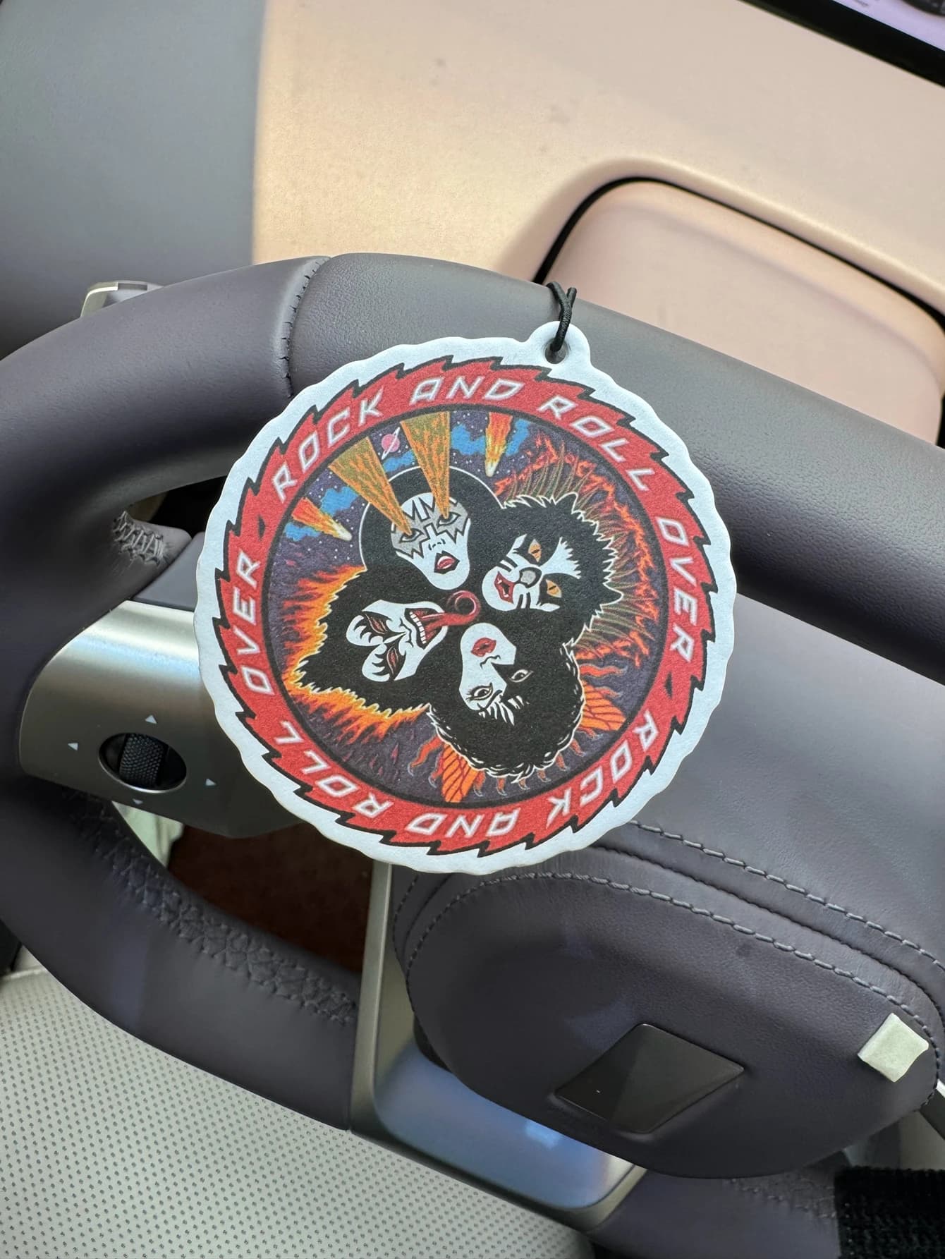 Diffuseur de parfum pour voiture Vintage KISS Rock Band Rock And Roll