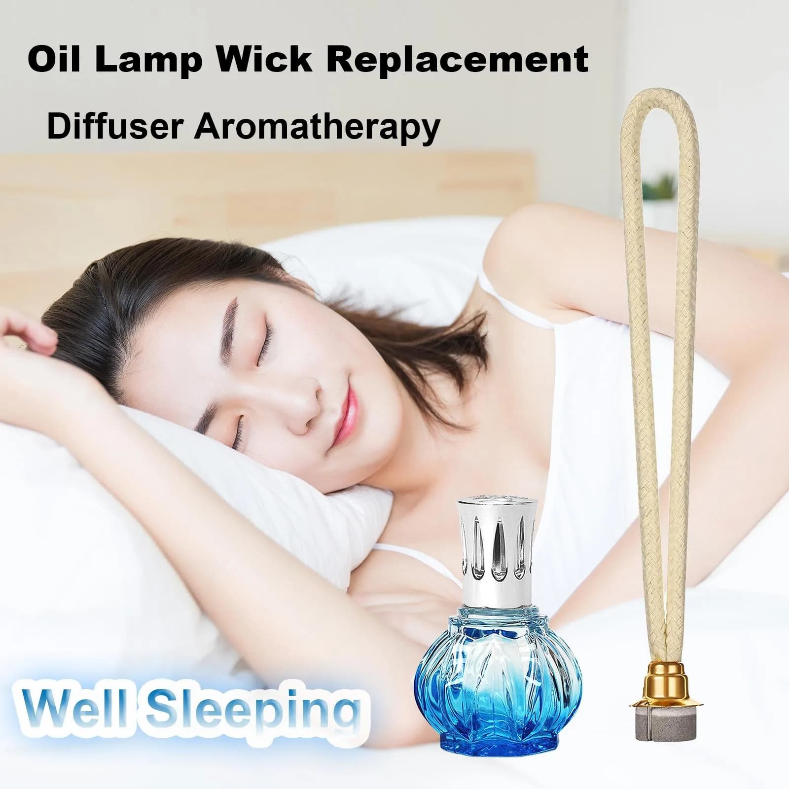 Mèche de lampe à huile de remplacement