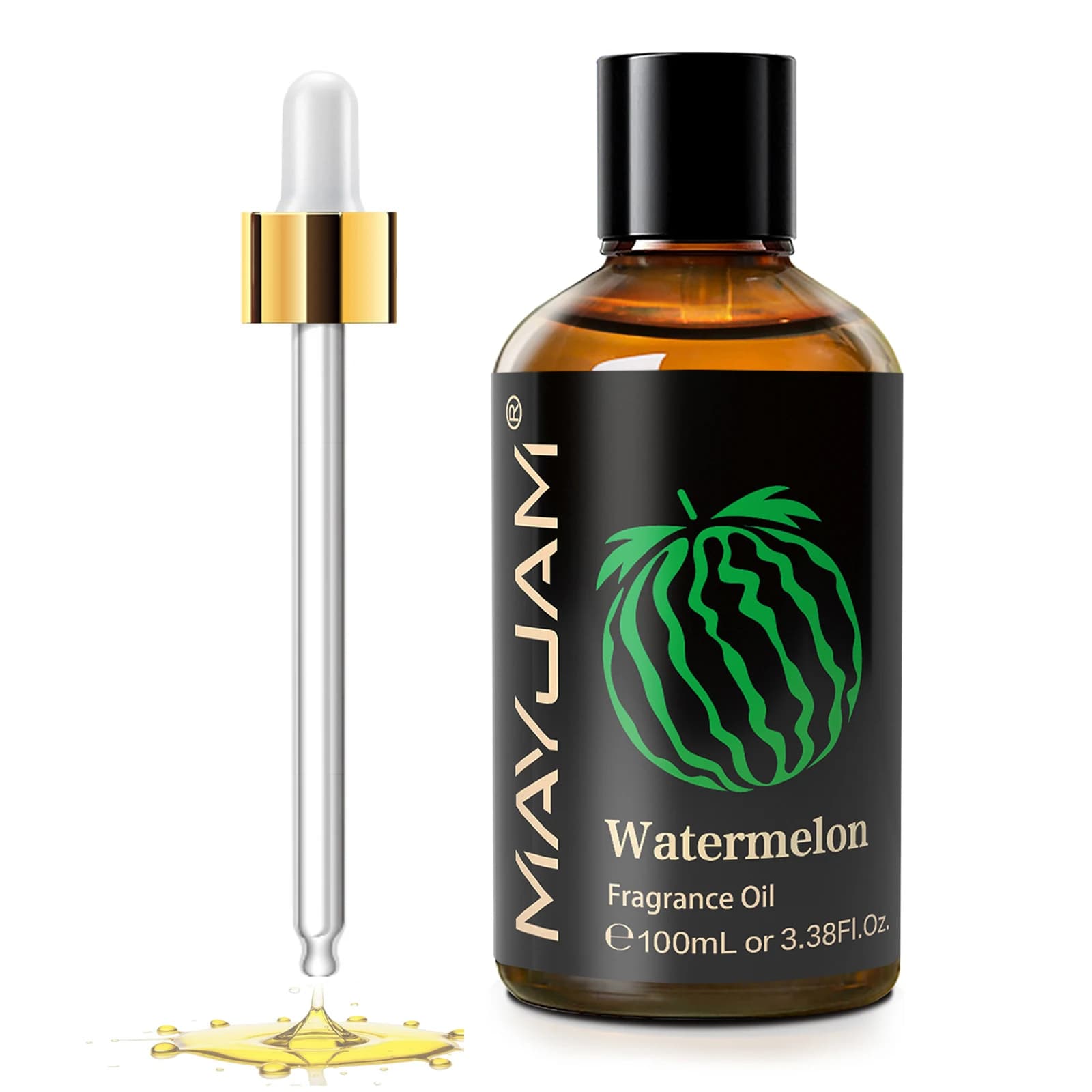 MAYJAM 100ml huile de parfum d'aromathérapie noix de coco fraise myrtille canneberge pêche cerise huile d'arôme de fruits pour diffuseur de roseaux