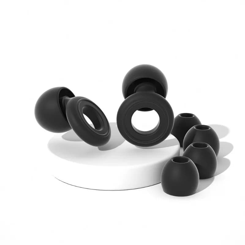 Bouchons d'oreilles anti-bruit pour dormir en boucle, protection auditive pour enfants, étanches, en silicone, pour la natation, 2026