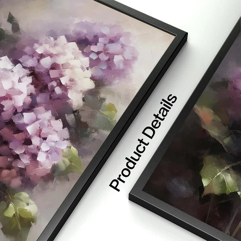Peinture à l'huile classique simple, fleurs, lys, plantes vertes, bouquet de clou de girofle, affiche, impressions sur toile, décorations murales pour la maison, cadeau