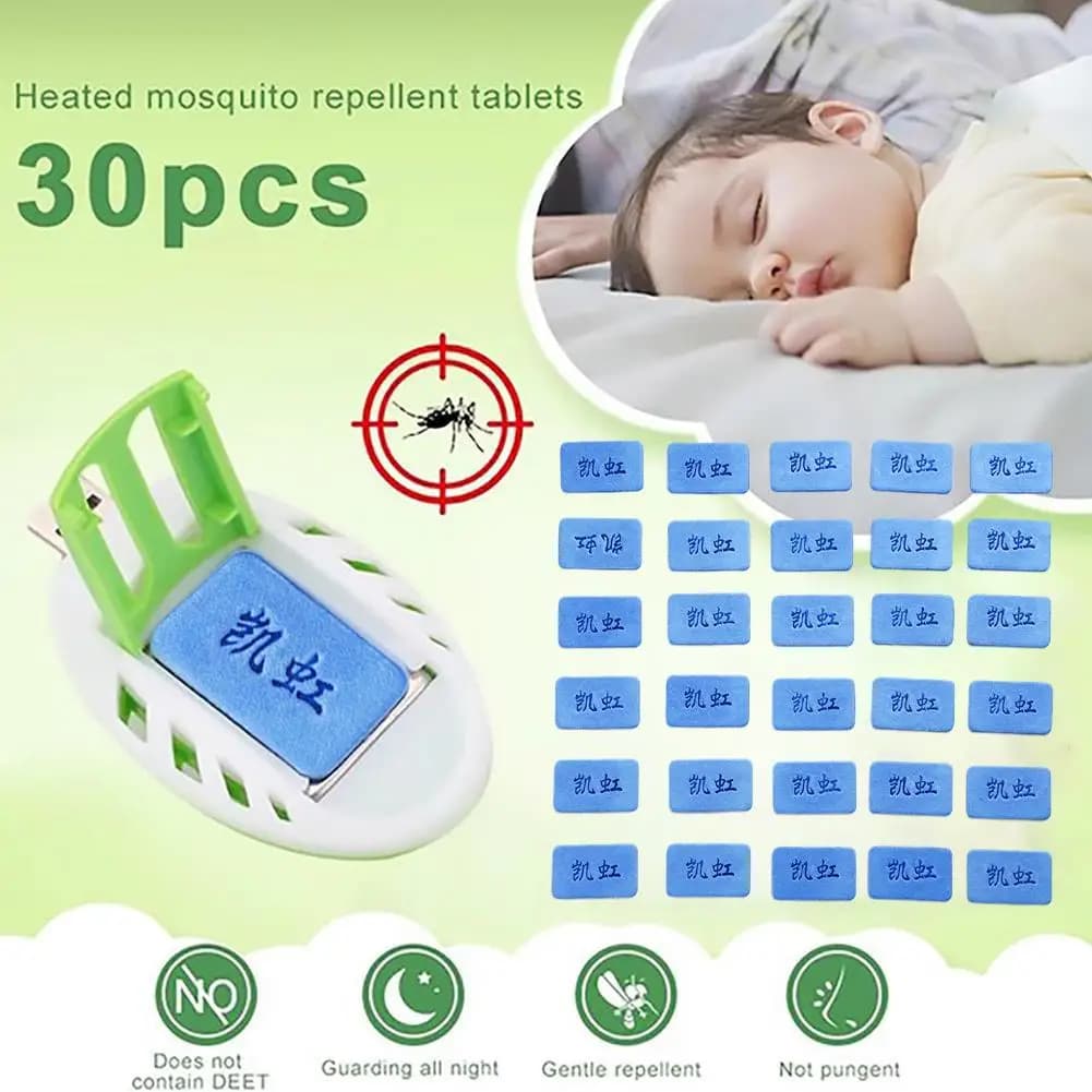 Comprimé répulsif anti-moustiques