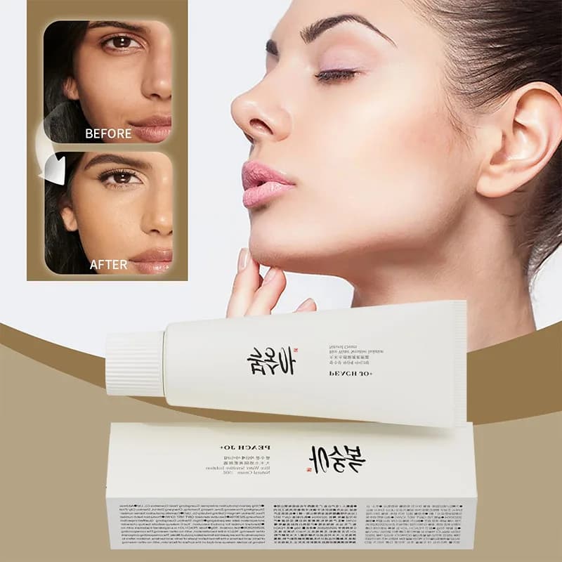 Crème de riz coréenne naturelle nourrit le visage Base Durable maquillage éclaircir la peau dissimuler les Pores crème hydratante respectueuse de la peau