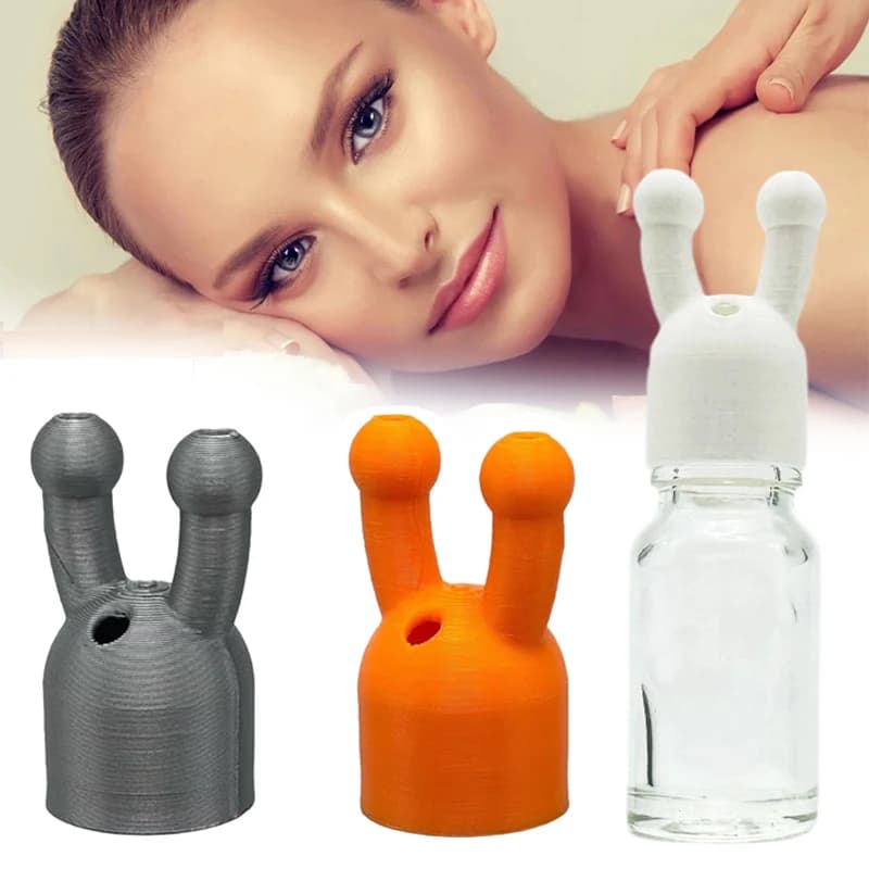 Bouchon d'inhalateur d'huile essentielle d'arôme, Mini bouteille distributrice d'huile essentielle et de parfum, couvercle d'inhalateur d'huile essentielle anti-fuite