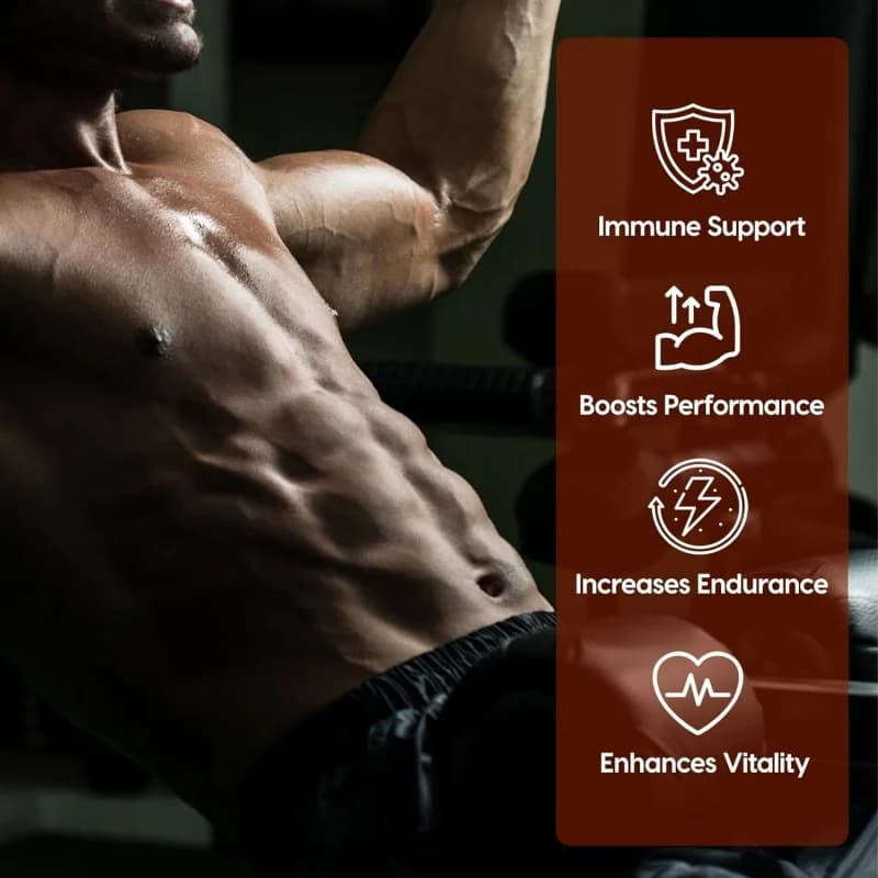 Booster de testostérone pré-entraînement L-arginine pour hommes KLXVUYEG SUPPLEMENTS, amélioration masculine sur 30 jours, croissance musculaire