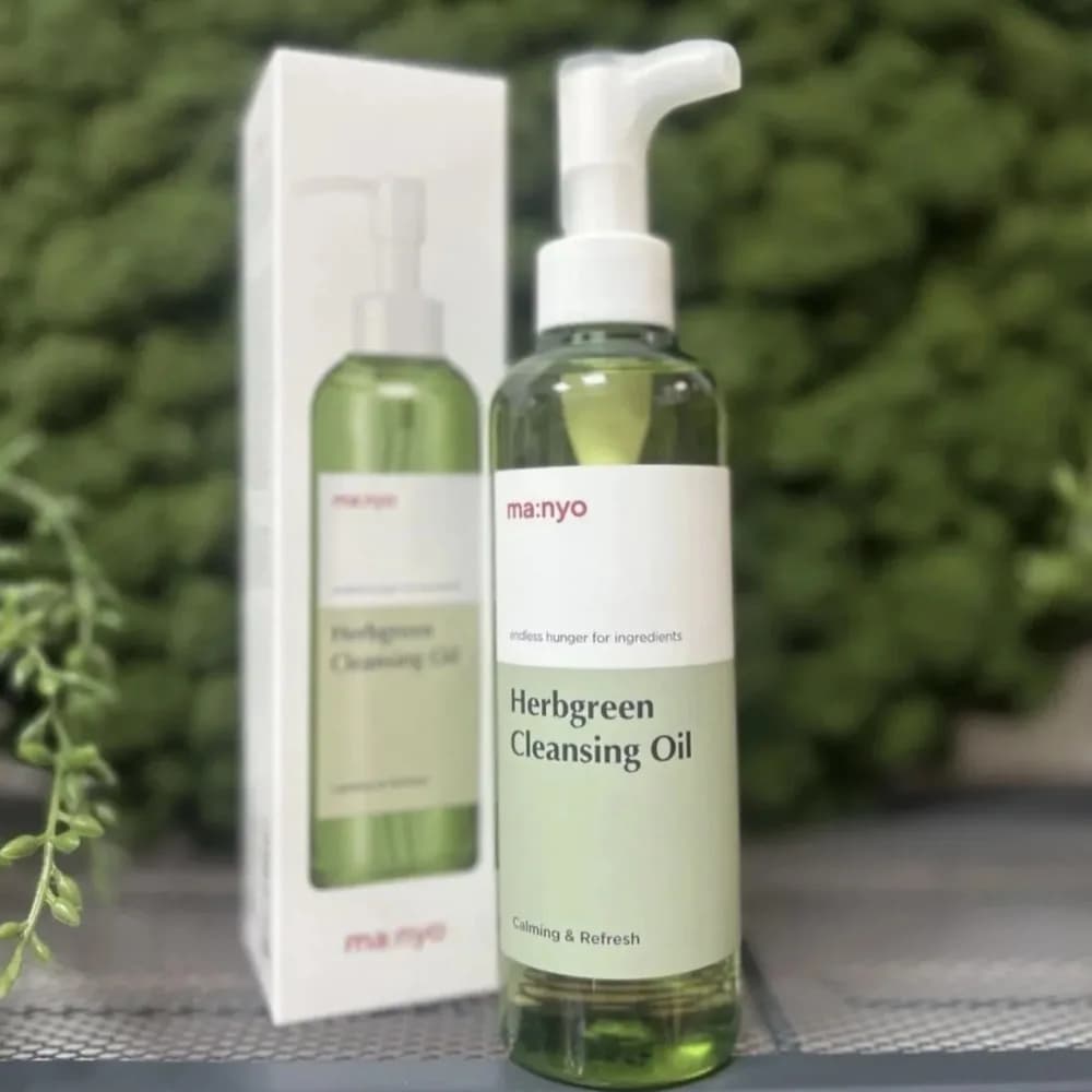 Huile nettoyante en profondeur par Ma:nyo dissout efficacement les impuretés le maquillage des Pores réduit les points noirs huile démaquillante douce et puissante