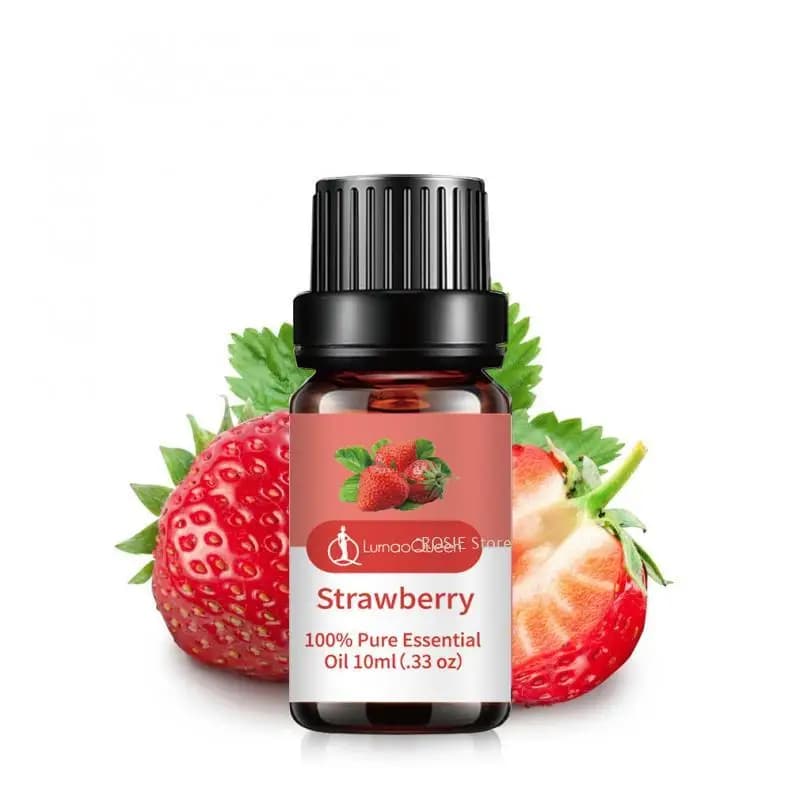 Huile essentielle de bougie d'aromathérapie, saveur de fruits naturels, huile essentielle végétale, bougie de Regina faite à la main, essence de vanille, 10ml
