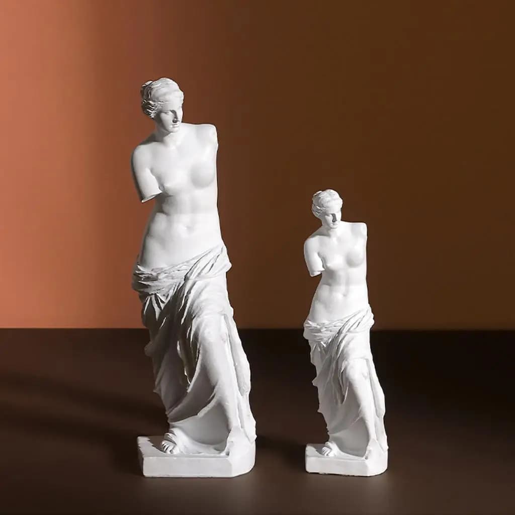 Figurine de la mythologie grecque en résine, Statue de vénus élégante, décoration de maison moderne, pièce maîtresse pour Table de salon