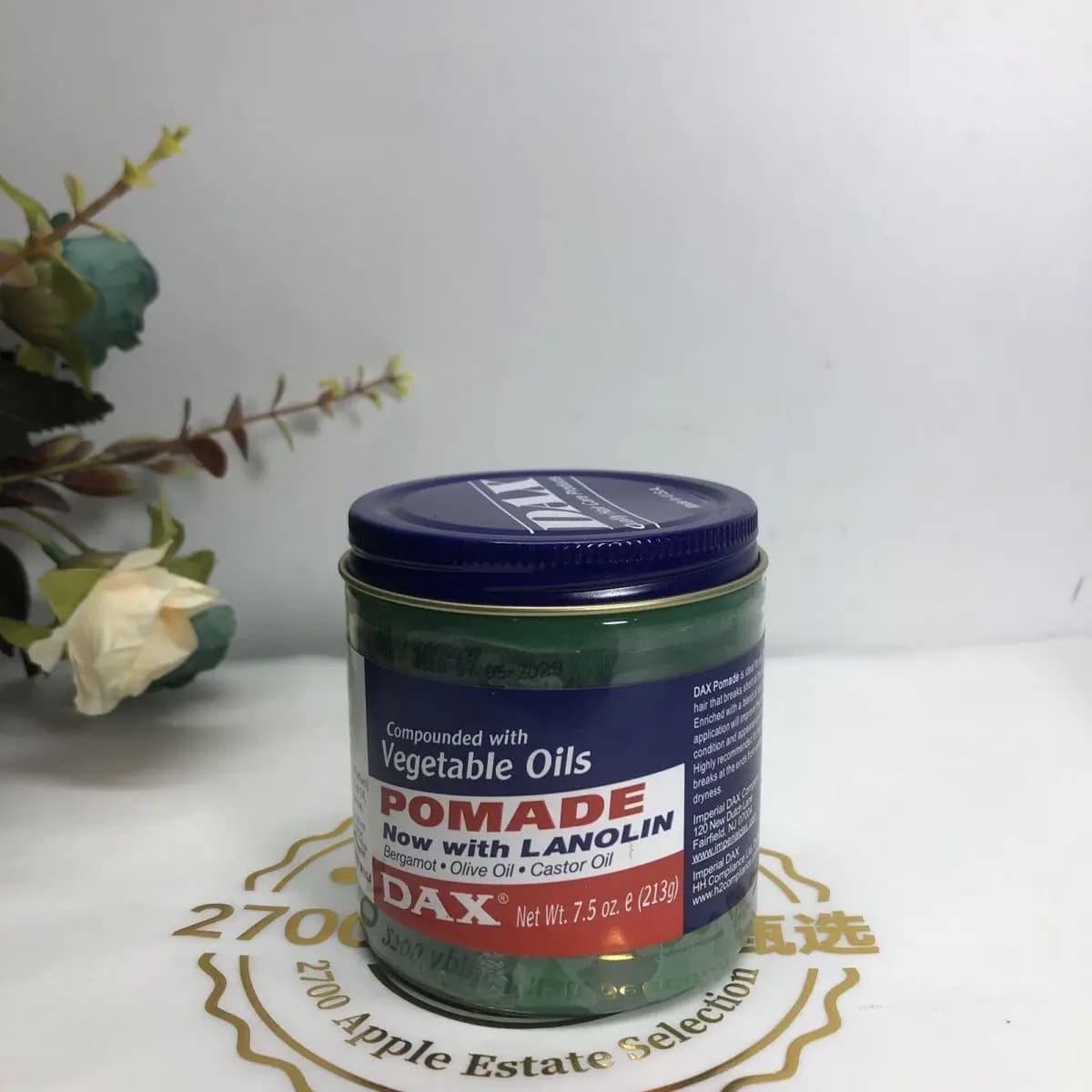 Pomade d'huiles végétales DAX pour cheveux