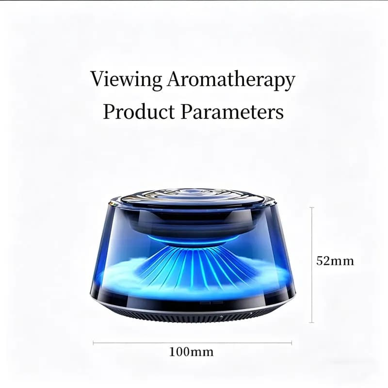 Diffuseur intelligent haut de gamme pour voiture, brume nuageuse, pulvérisation automatique, désodorisant pour véhicule, accessoires de voiture, décoratif, cartouche de recharge remplaçable