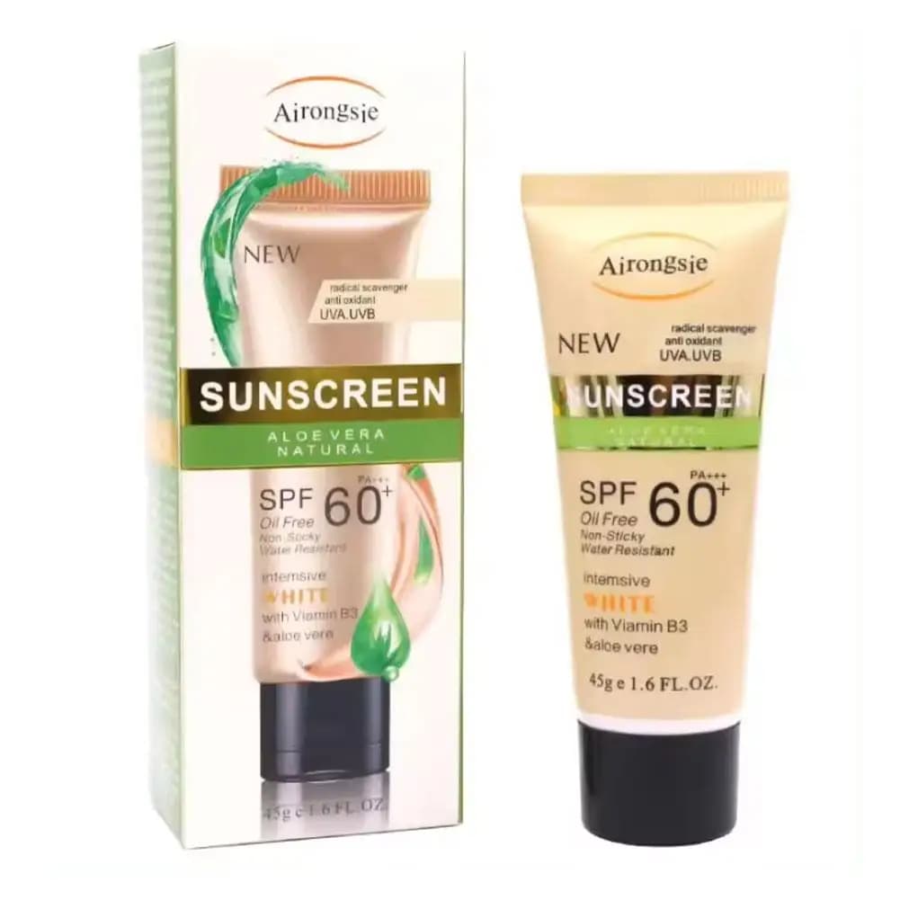 Crème solaire éventuelles F 90 + sans huile, 45g, hydratant, non collant, avec vitamines, N6G4