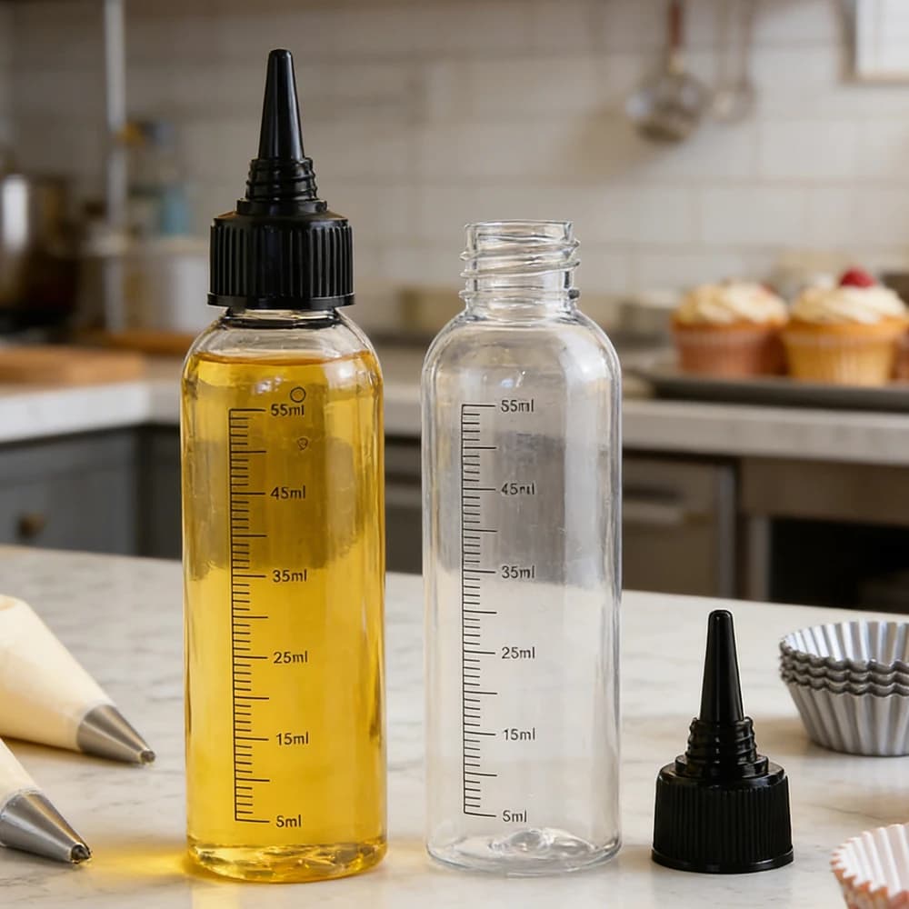 Flacon compte-gouttes vide en verre pour huile essentielle