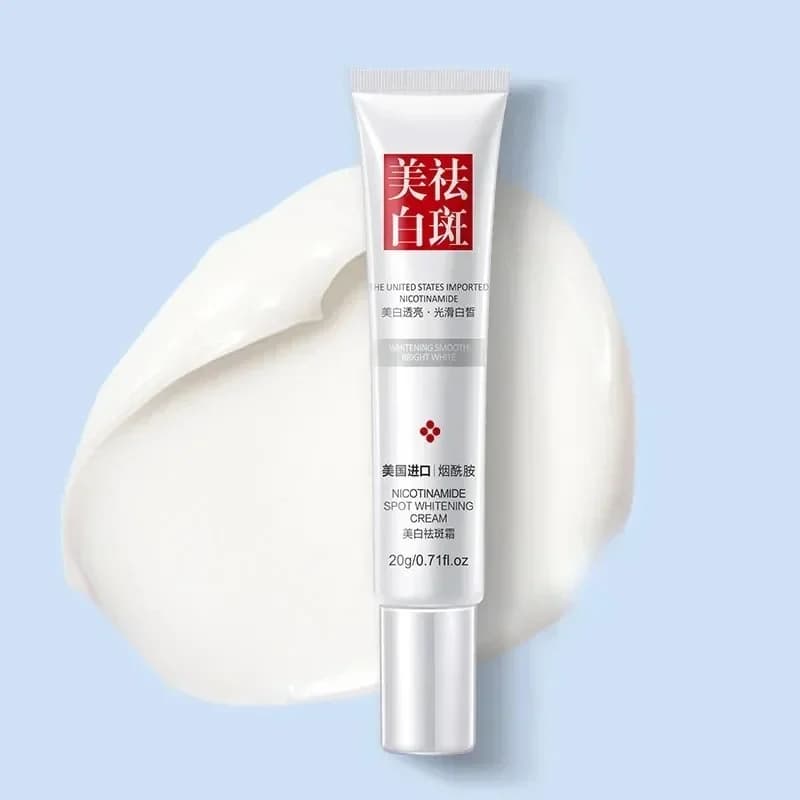 Crème blanchissante à la niacinamide pour le visage, estompe les taches de rousseur et les taches foncées, améliore la vitalité tactique, nourrit rapidement les soins de la peau