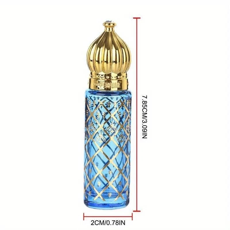 Flacons en verre à bille pour parfum, flacons vides pour huile parfumée bronzante, flacons en verre vides fantaisie, Dubaï