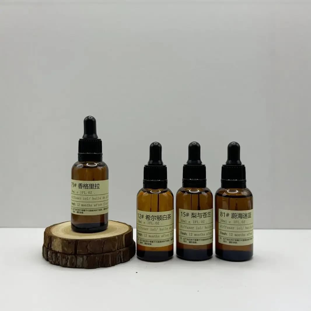 30ML Santal diffuseur recharge huile aromathérapie diffuseur remplacement huile essentielle sandale bois Hilton humidificateur