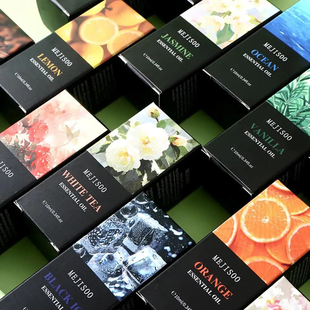 15 types d'huiles essentielles d'aromathérapie hydrosolubles pour la désodorisation et l'assainissement de l'air en intérieur, 10ml, 1 pièce, huiles parfumées