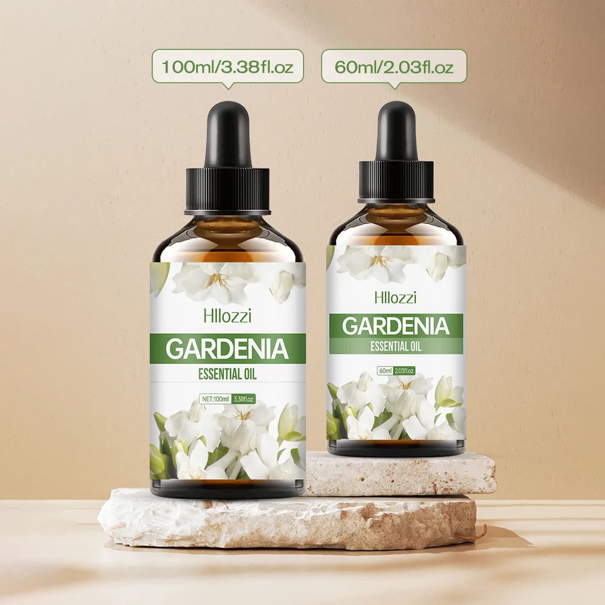 HUILE ESSENTIELLE DE GARDENIA Produits de soin du visage adaptés à tous les types de peau Convient à tous les types de peau