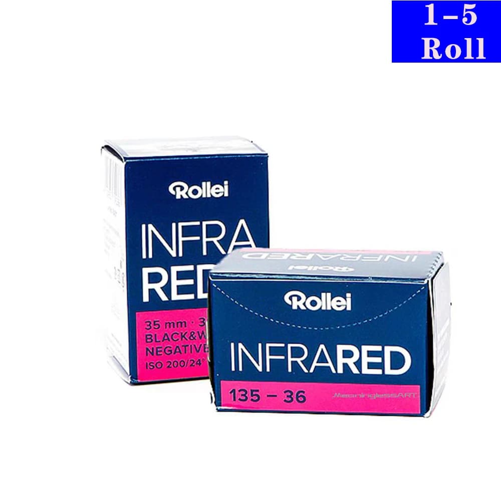 1/3/5/6 rouleaux Original Rollei infrarouge 400 135 Film infrarouge noir et blanc photographie pour Kodak M35 (Date d'expiration: 2028)