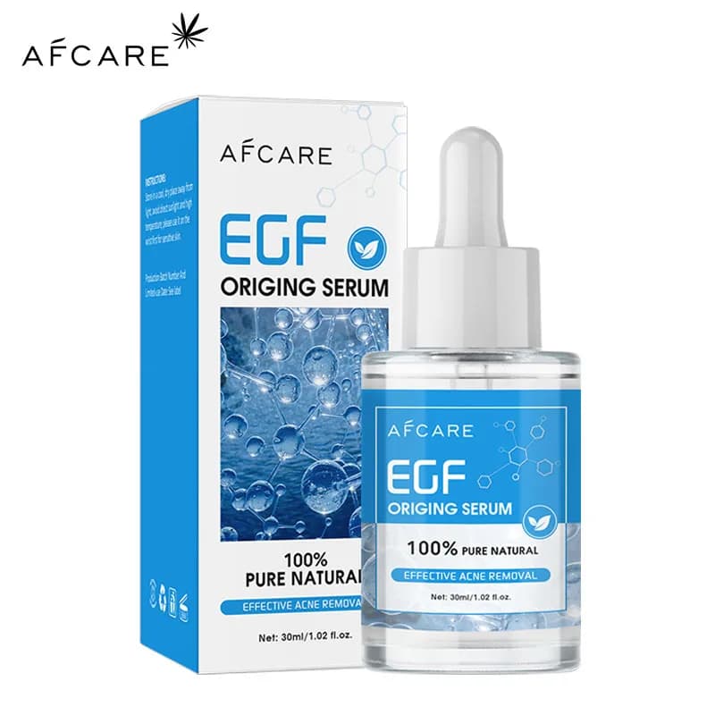 Sérum Origing pour traitement de l'acné, 100% EGF, Essence naturelle Pure, nettoyage efficace, dissolvant d'acné sévère, réparation des boutons, blanchiment de la peau