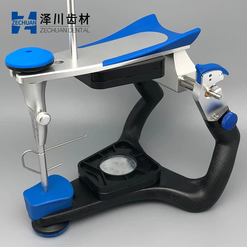 Modèle d'articulateur fonctionnel en fibre de carbone Artex Type CN, modèle dentaire en plâtre à échelle précise