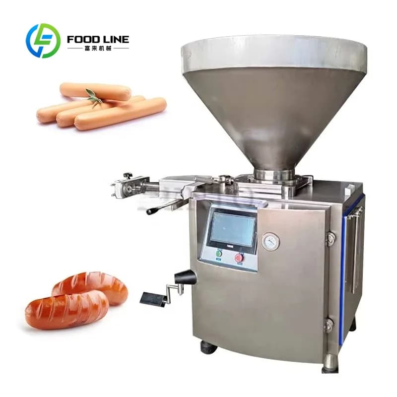 Ligne de production de saucisses de bœuf, machine à saucisses multifonctionnelle avec prix d'usine compétitif, vente en gros personnalisée FL