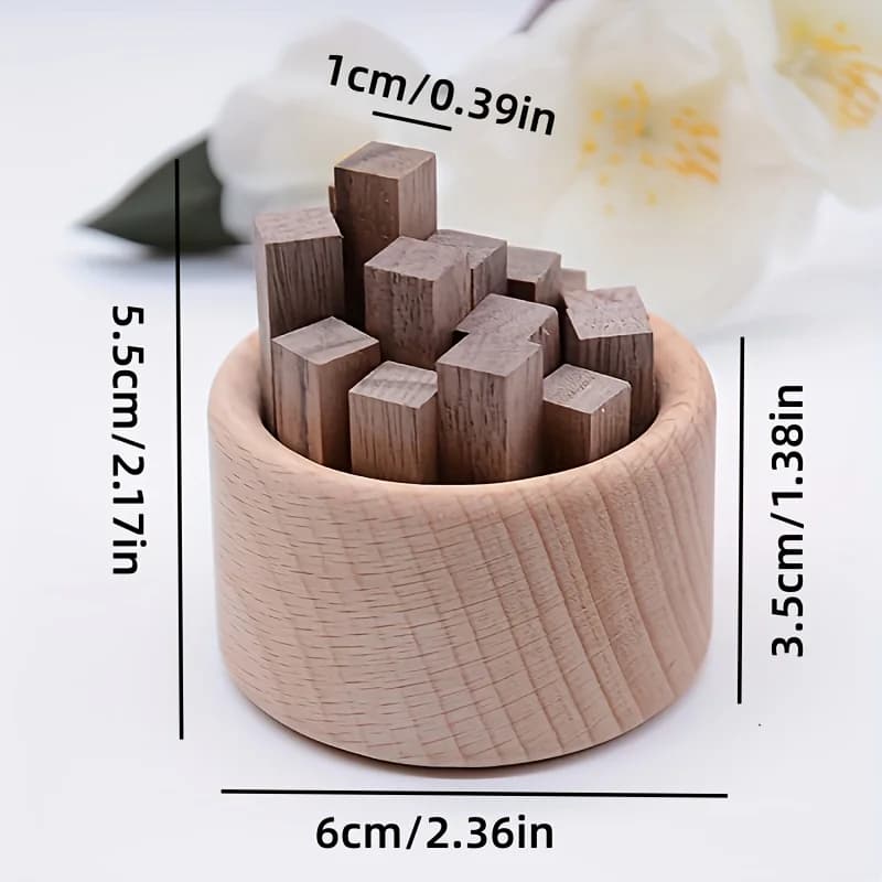 Diffuseur de parfum élégant en forme de petit cheminée, 1 pièce, Design cylindrique élégant, adapté à la décoration de la maison et de la voiture, diffuseur