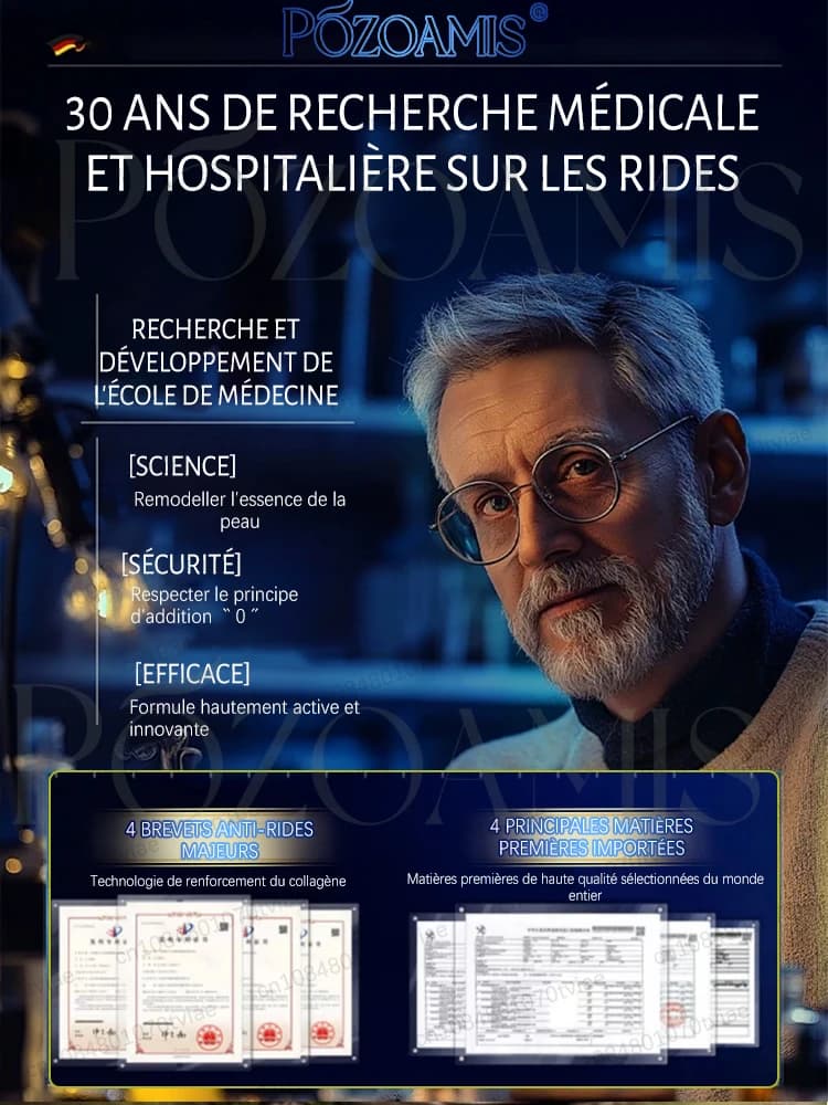 Pas de ridules, pas de rides, protège la peau et vous fait paraître plus jeune.