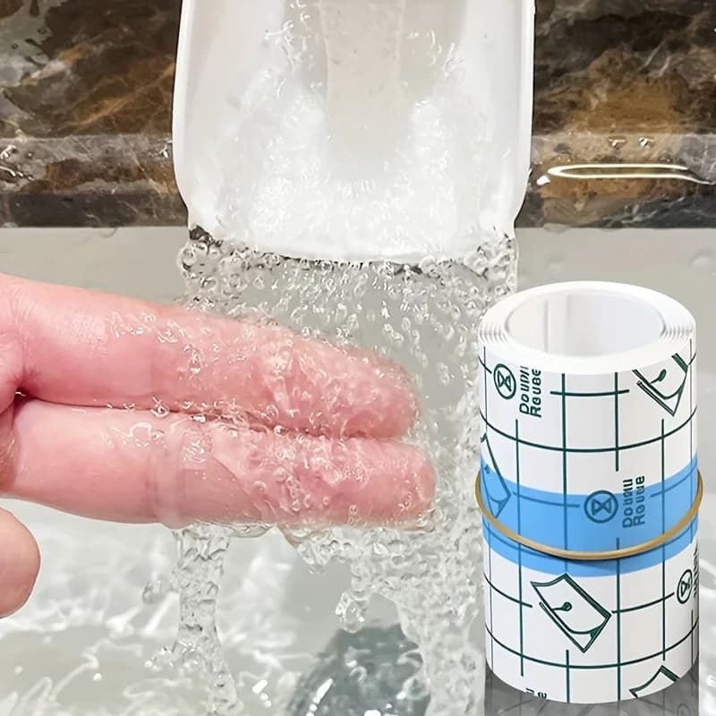 1 rouleau de ruban adhésif Transparent en PU, protège les doigts et les orteils, garde les zones blessées, enveloppe de Protection sèche et Portable pour les doigts et les orteils