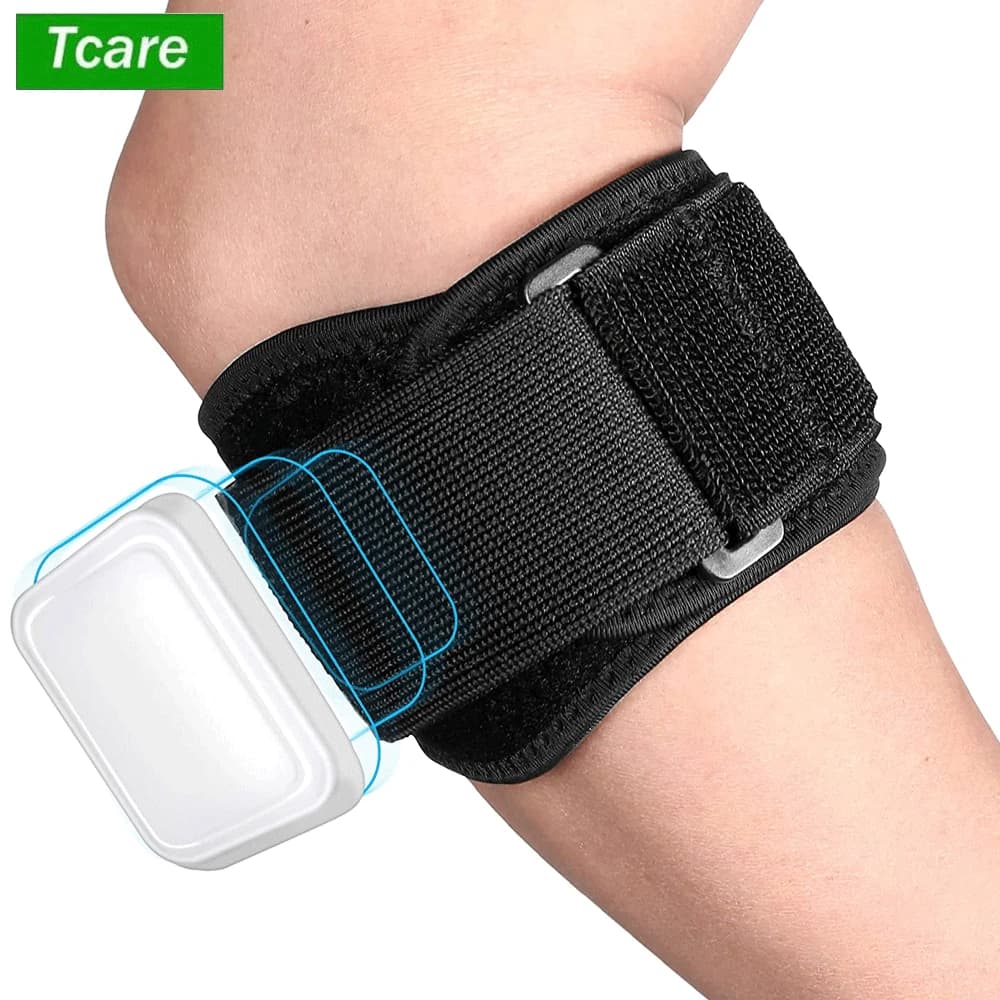 1 pièces attelles de coude de Tennis pour tendinite, sangles d'avant-bras de coude de golfeur et coussinet de Compression, enveloppes de soulagement de la bande de soutien du coude