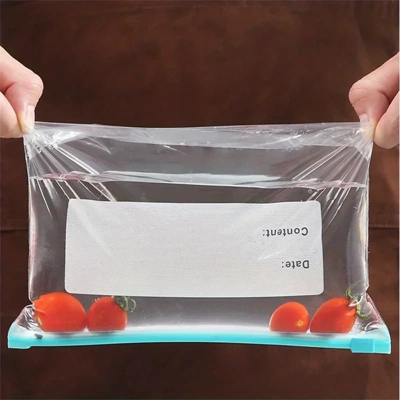 Sacs refermables pour la maison, adaptés au stockage au réfrigérateur, emballage et conservation, sacs auto-scellants pour la conservation des aliments
