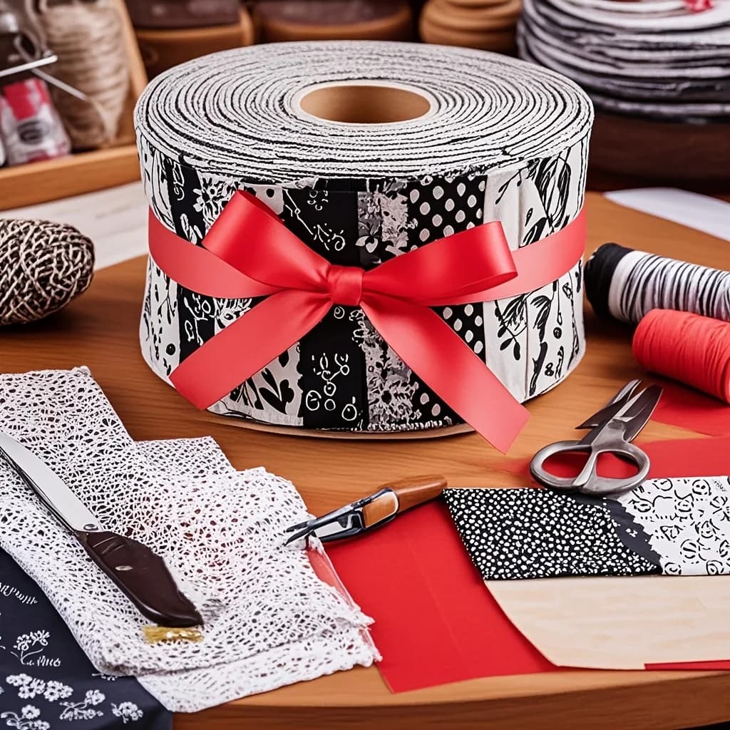 Ensemble de rouleaux de tissu en pur coton imprimé matelassé noir, rouleaux de gelée à motifs de fleurs, patchs carrés décoratifs prédécoupés, bricolage, 40 pièces