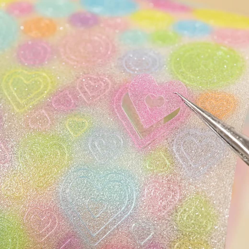 Ruban adhésif décoratif Kawaii Washi Star River Roll Series 50mm * 2m pour carnet créatif, décoration DIY, matériel de base pour scrapbooking