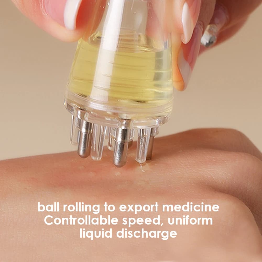 Applicateur de cuir chevelu, peigne liquide pour le traitement du cuir chevelu, huile essentielle, guidage liquide, masseur, peigne, sérum pour la croissance des cheveux