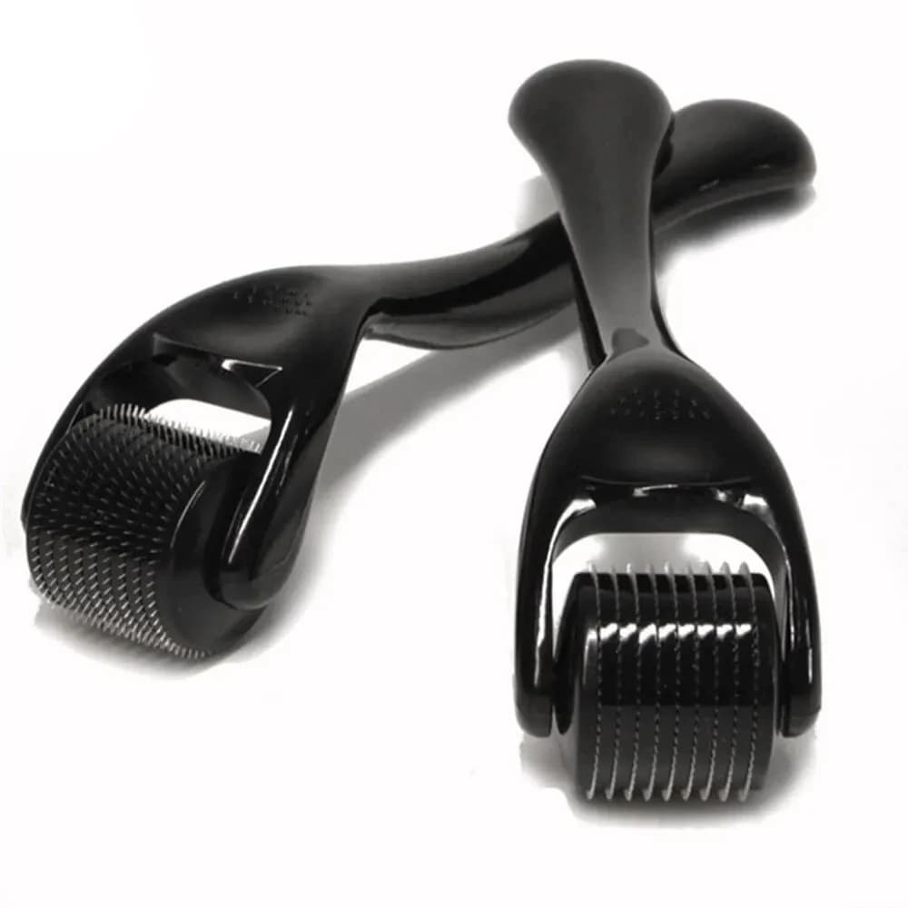 Micro aiguille 540 rouleau Derma rouleau Dermaroller titane repousse des cheveux barbe croissance Anti perte de cheveux traitement amincissement recul