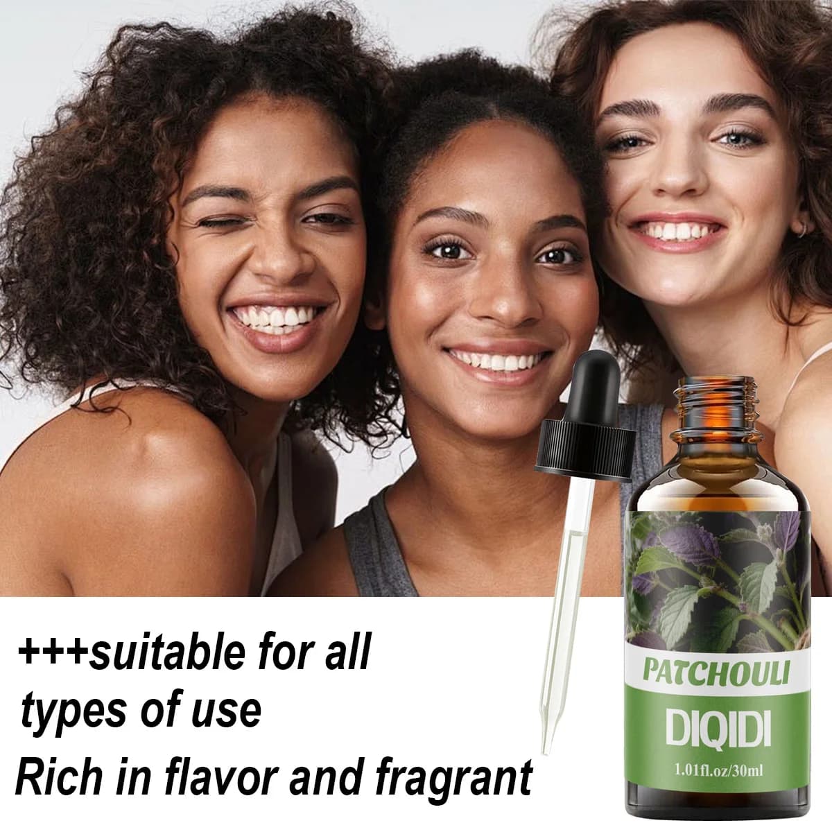Huile essentielle de patchouli, huile essentielle végétale, adaptée au visage, aux soins du corps, parfum domestique, huile essentielle d'aromathérapie