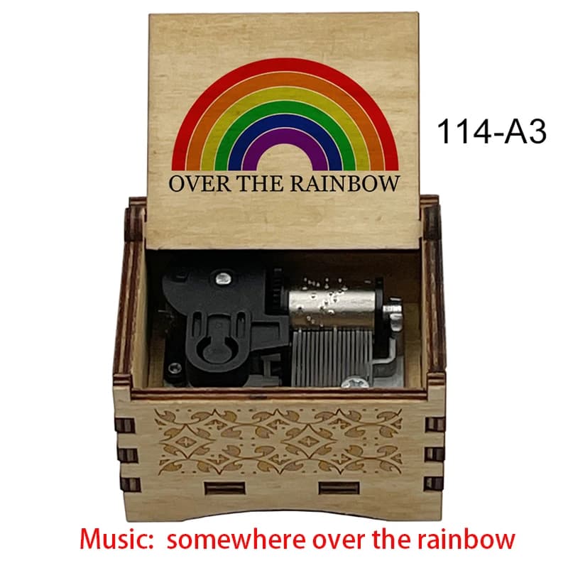 OZ Interlude Song « Over the Rainbow » – Boîte à musique adaptée de 14 secondes à 18 notes