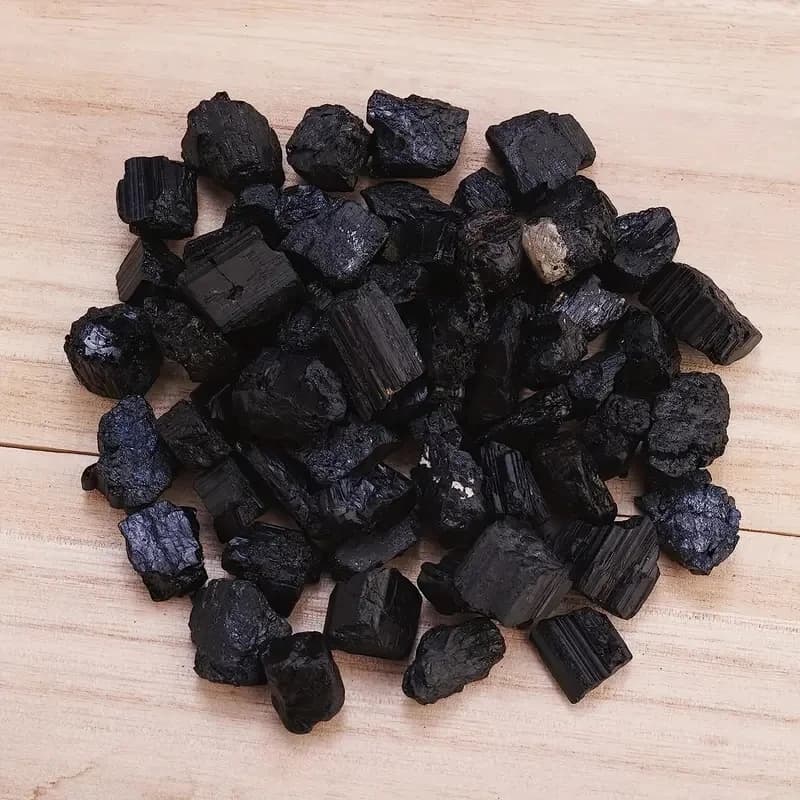 Citronapimen-Tourmaline Noire Naturelle