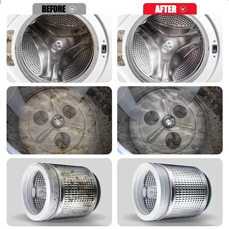 Nettoyeur en profondeur pour machine à laver – détergent écologique de 100 ml, détartrage universel et élimination des odeurs pour laveuse à charge avant et supérieure