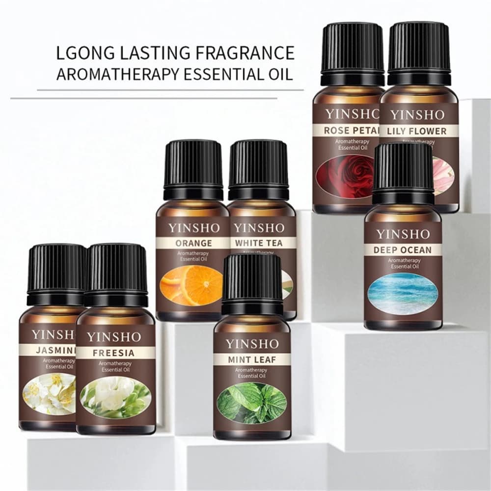Huiles essentielles 10ml, 13 saveurs, pour diffuseur d'arômes, humidificateur d'air, solubles dans l'eau, brume désodorisante polyvalente, rafraîchisseur DIY