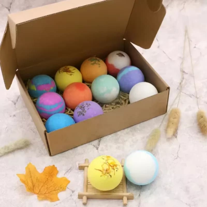 Ensemble de bombe de bain