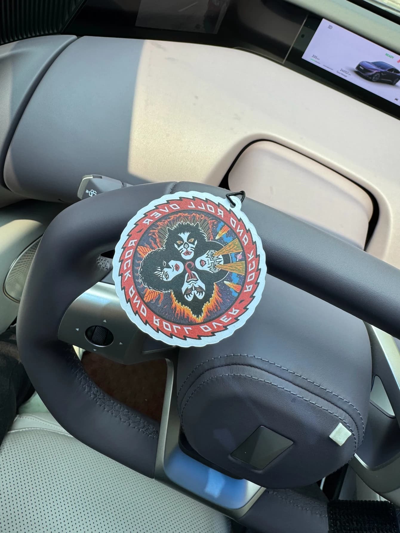 Diffuseur de parfum pour voiture Vintage KISS Rock Band Rock And Roll