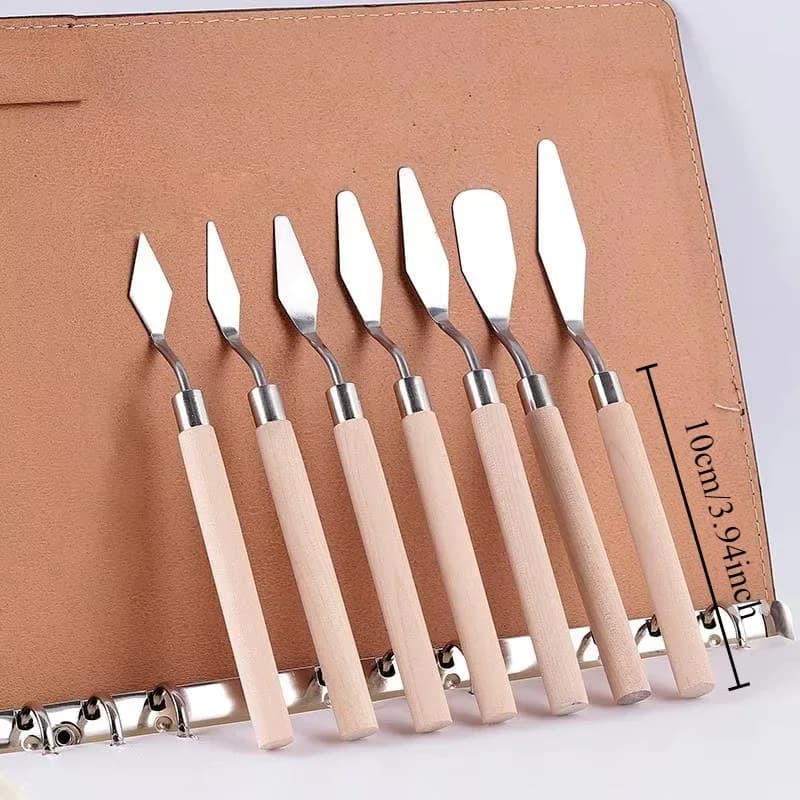 Ensemble de spatules en acier inoxydable - Outils pour crème au beurre