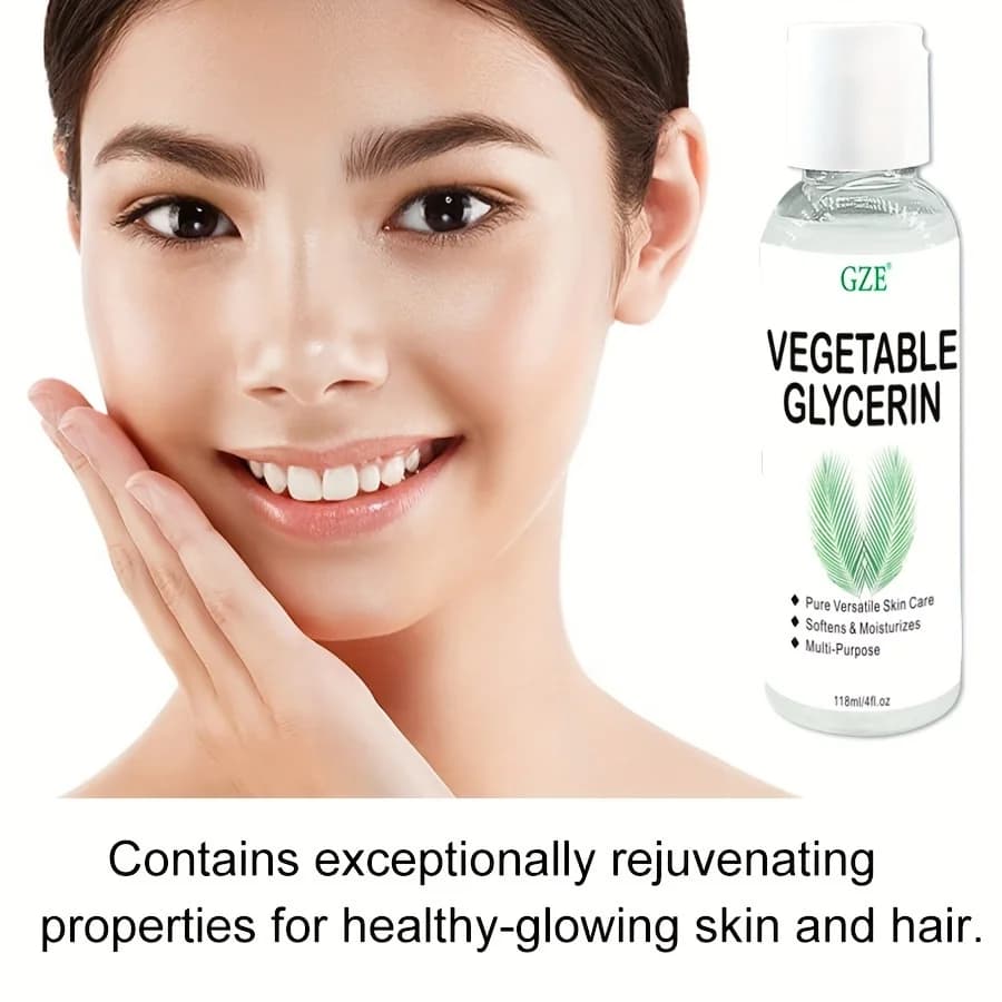Glycérine végétale Greflective, 100% pure, soin de la peau polyvalent, adoucissant et hydratant, soins de la peau polyvalents et polyvalents