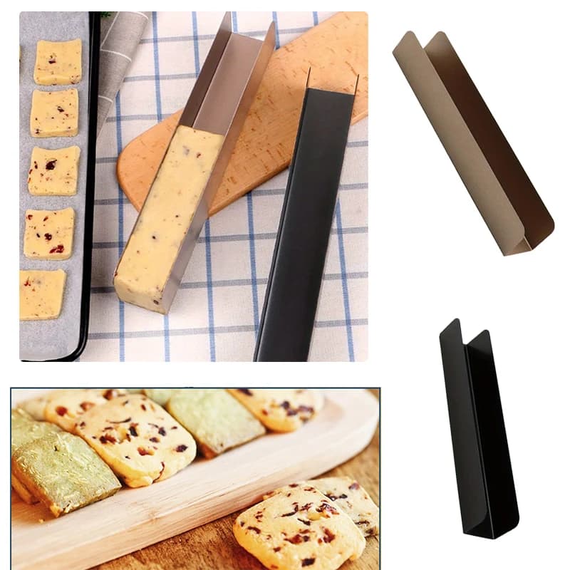 Moule à Biscuit Antiadhésif Rectangulaire en Forme de U, Accessoire de Cuisine, Outils de Cuisson, JxDIY