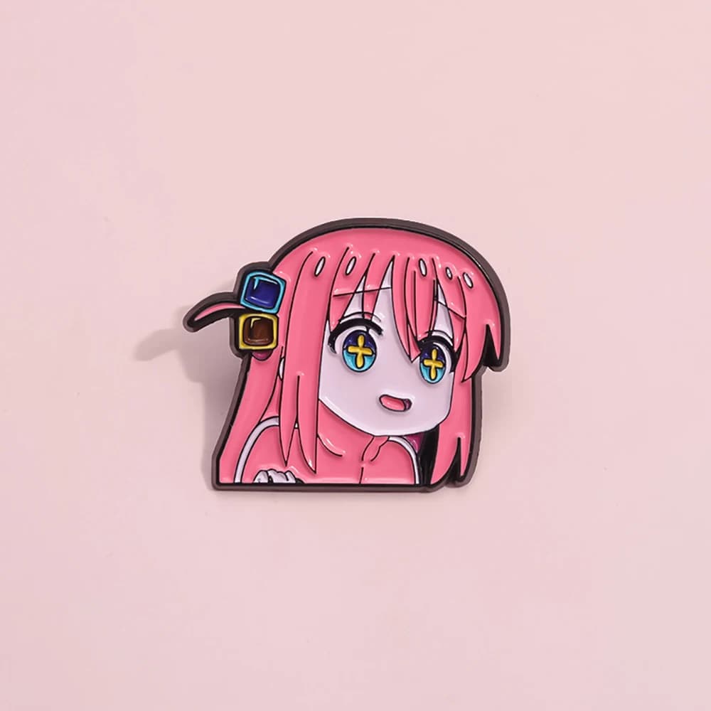 BOCCHI THE ROCK ! Broches de cosplay d'anime, épingles de personnages mignons, badges pour vêtements et sacs à dos, accessoires de mode, cadeaux