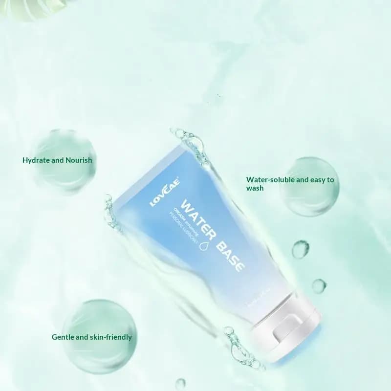 Lubrifiant à base d'eau 60ML, Gel intime sûr, lubrifiant vaginal et anal, huile lubrifiante pour adultes, pour femmes, hommes et couples, outils sexuels érotiques