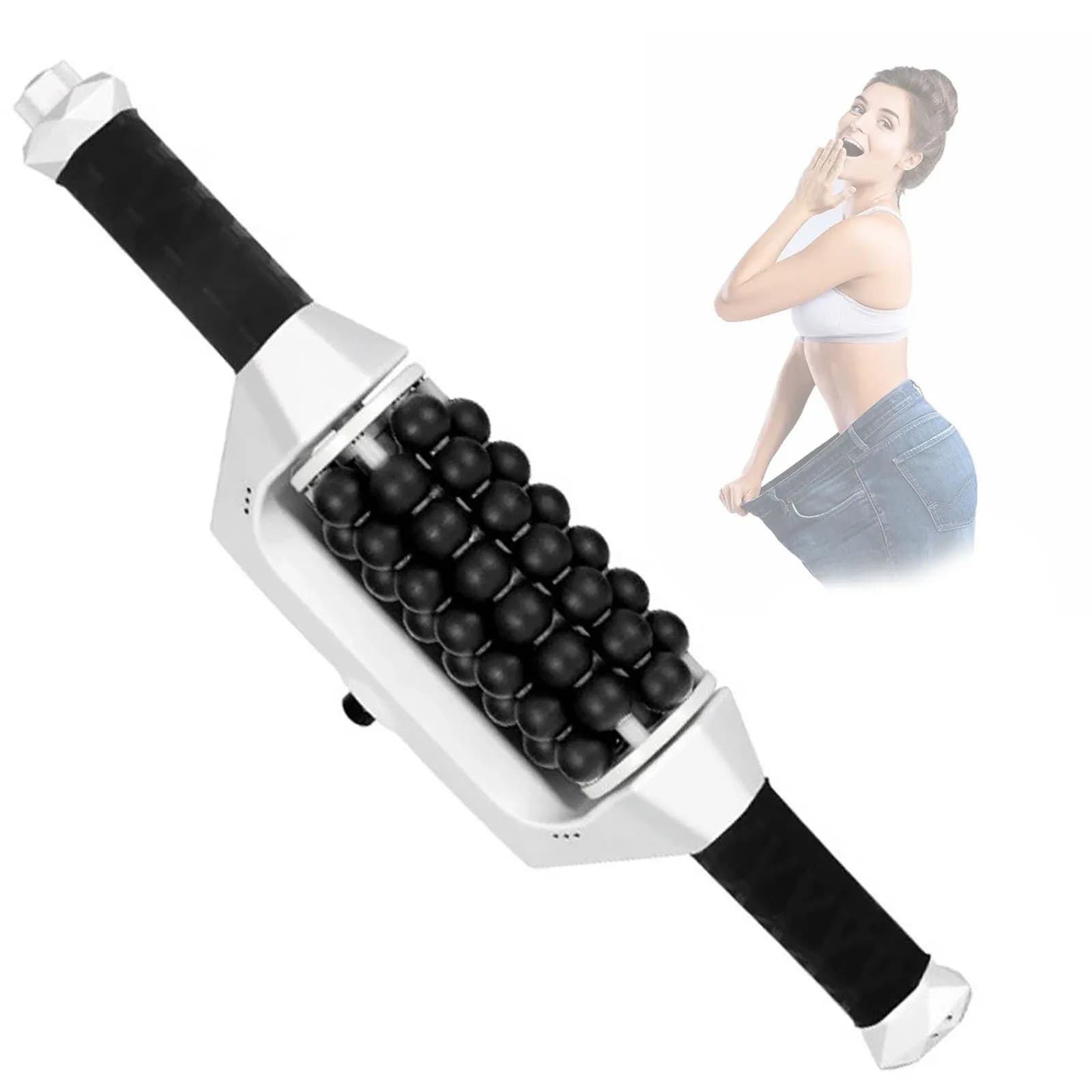 Rouleau électrique 70W pour le corps musculaire, relaxant, Massage roulant à haute fréquence, Rechargeable, façonnage du corps, Machine amincissante